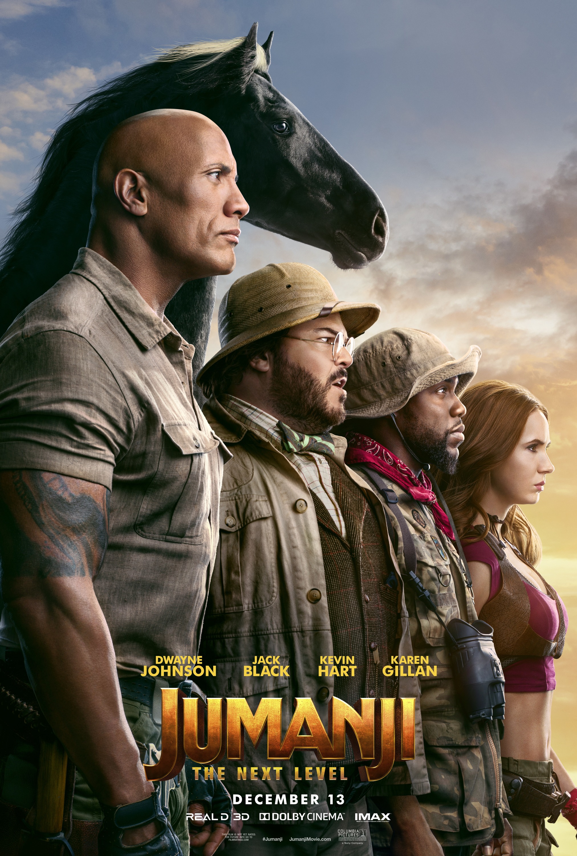 Jumanji 3 Movie Collection DVD 1 2 3 Set Dwayne Johnson Robin Williams The  Rock