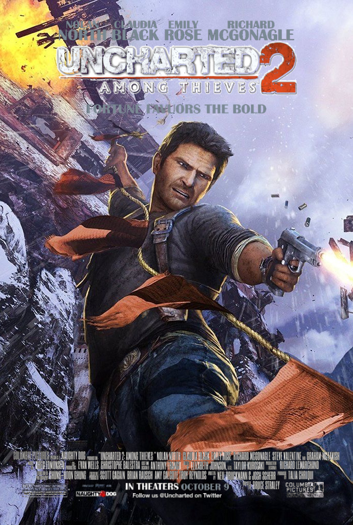 Uncharted 2: Among Thieves - FILME DUBLADO - História Completa 