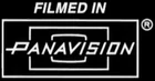 Filmed in Panavision logo