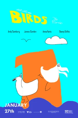 Birds (film) theatrical poster