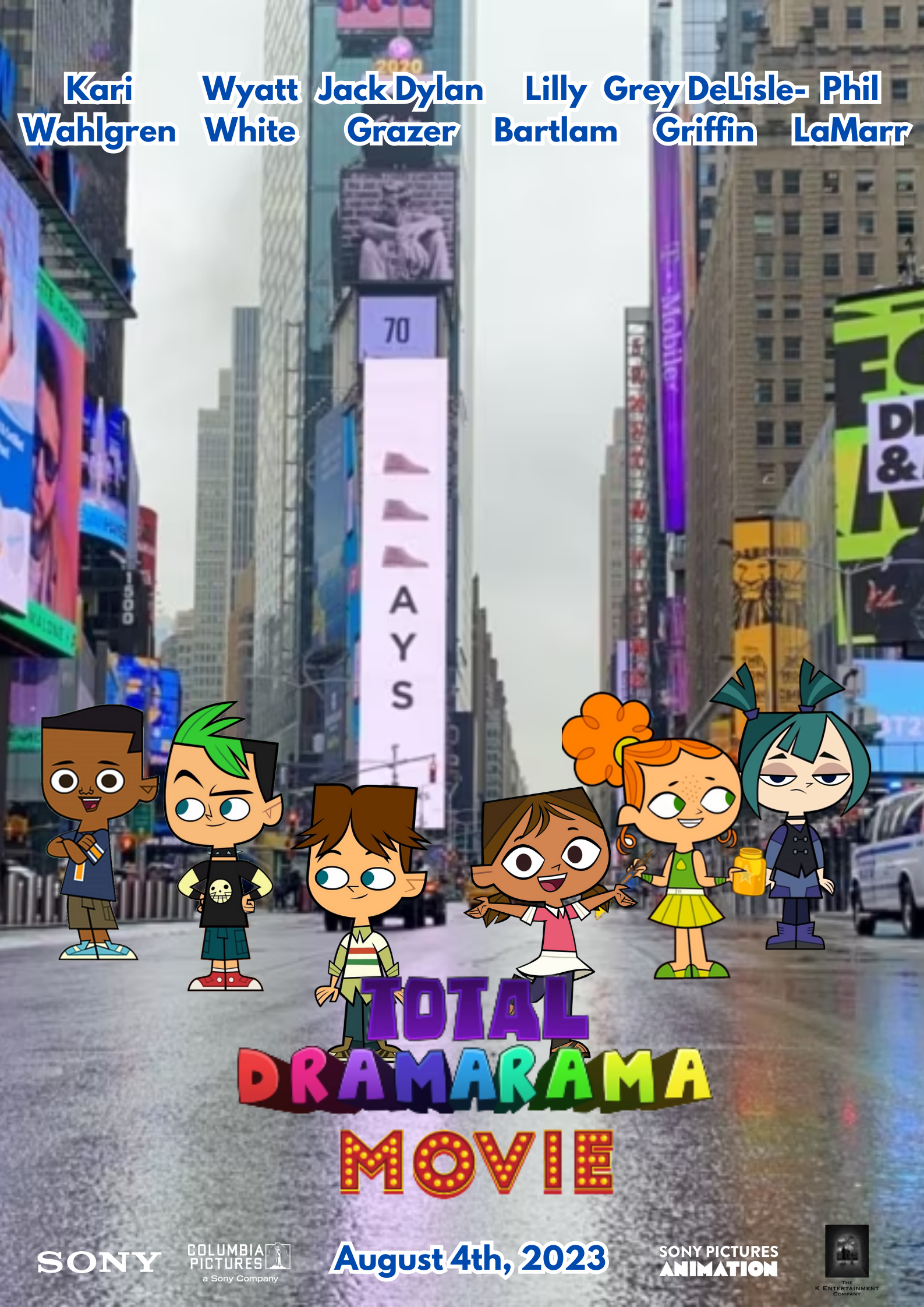 Total Drama Something (I couldn't find the dramarama characters