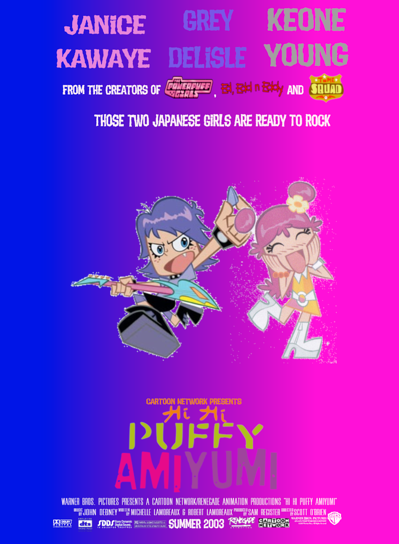 Hi Hi Puffy AmiYumi (film) | The JH Movie Collection's