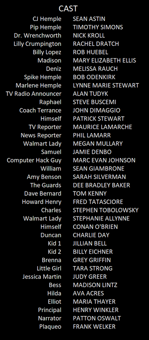 Cast Credits | The JH Movie Collection's Official Wiki | Fandom