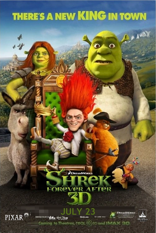 The Art of Shrek Forever After　シュレック The Art of DreamWorks Shrek Forever After RARE Animation