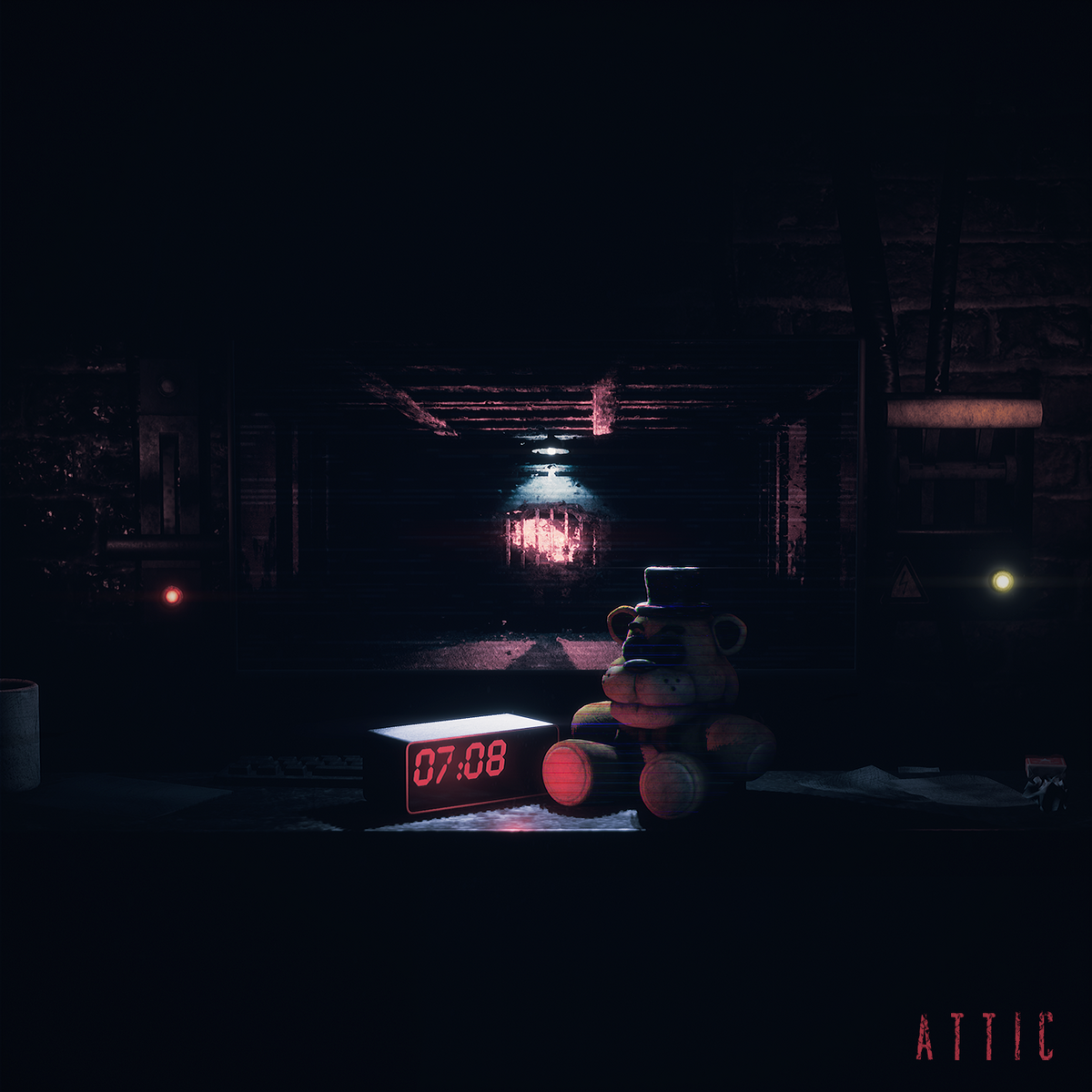 The Joy of Creation: Story Mode - Attic All Jumpscares + Come Back Scene 