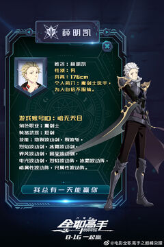 Characters, The King's Avatar Wikia