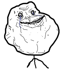 foreveralone trollface gif