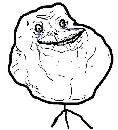 Forever Alone | The Know Your Meme Archive Wiki | Fandom