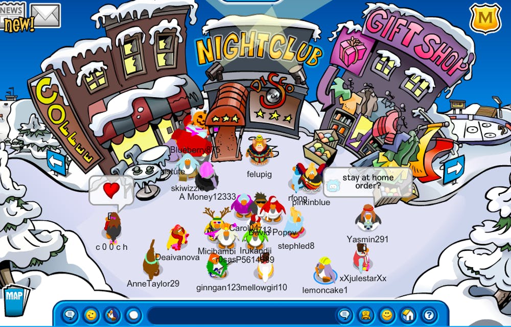 funny club penguin screenshots