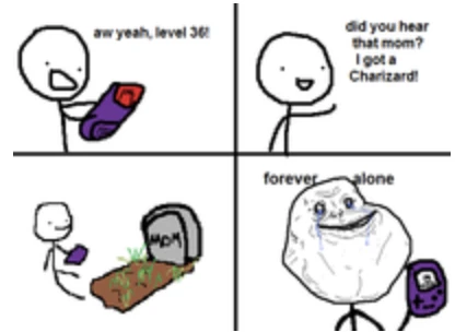 forever alone meme template