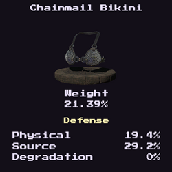 Chainmail Bikini Set, The Last Hero of Nostalgaia Wiki