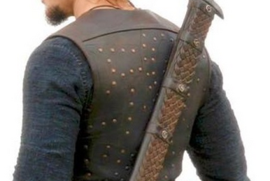 Leather vambraces Uhtred 