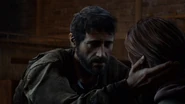 Joel conforta Ellie