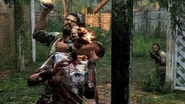 Joel uccide un Clicker