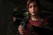 Ellie dopo aver ucciso per la prima volta un umano.