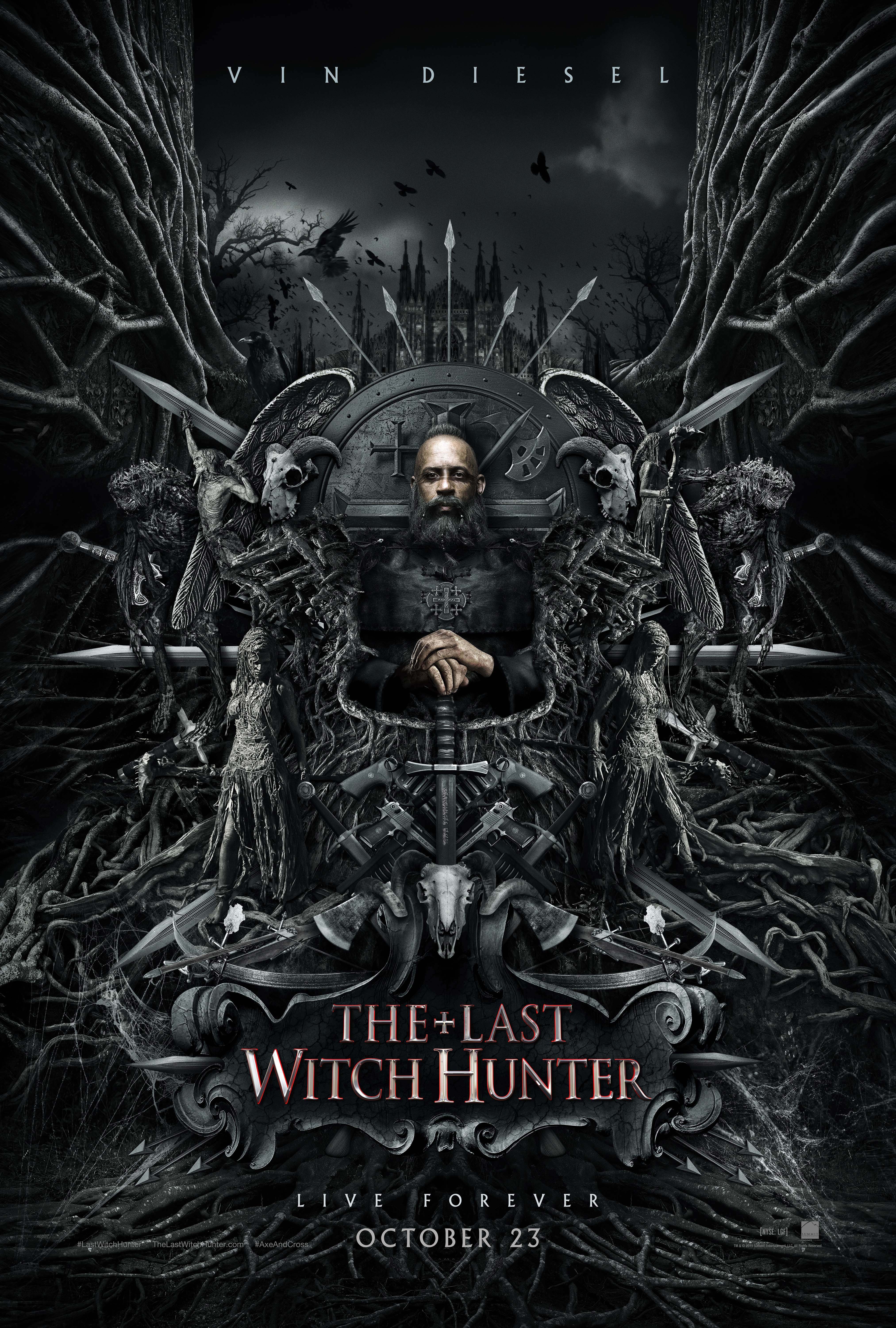 cast of movie the last witch hunter