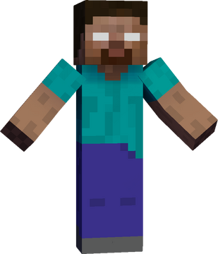 Herobrine Transparent - Minecraft Herobrine PNG Transparent With