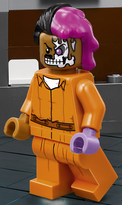 LEGO Batman Movie Two-Face Minifigure from 70915 