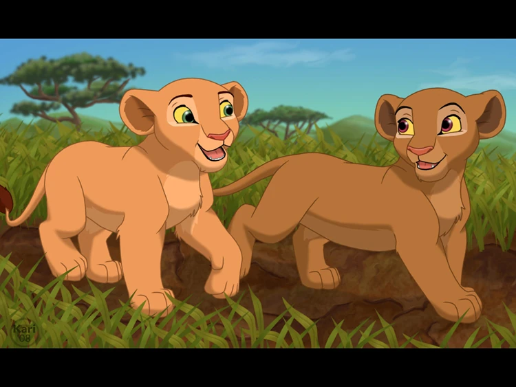 Фото король лев фото львят Kula-Nala Friendship The lion king adventures Wikia Fandom