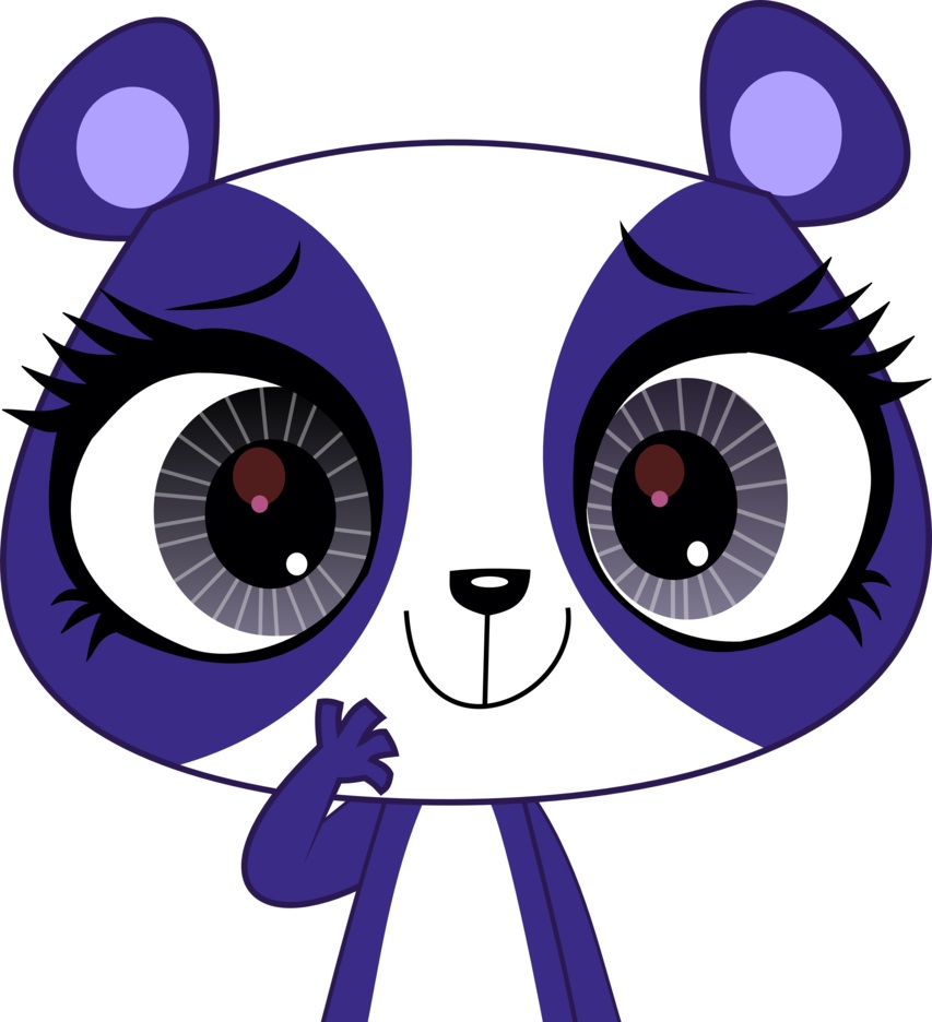 littlest pet shop panda bear coloring pages