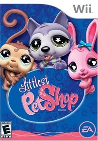 育成ゲーム　LPS little pet shop ハムスター 2007 Littlest Pet Shop RARE Vintage Flower Power Purple Eyed