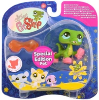Ancien Crocodile Littlest Pet Shop Hasbro – Figurine Authentique Pour Collection