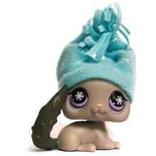 Figurine Littlest Pet Shop – Chinchilla Sauvage N°687 – Hasbro – Occasion