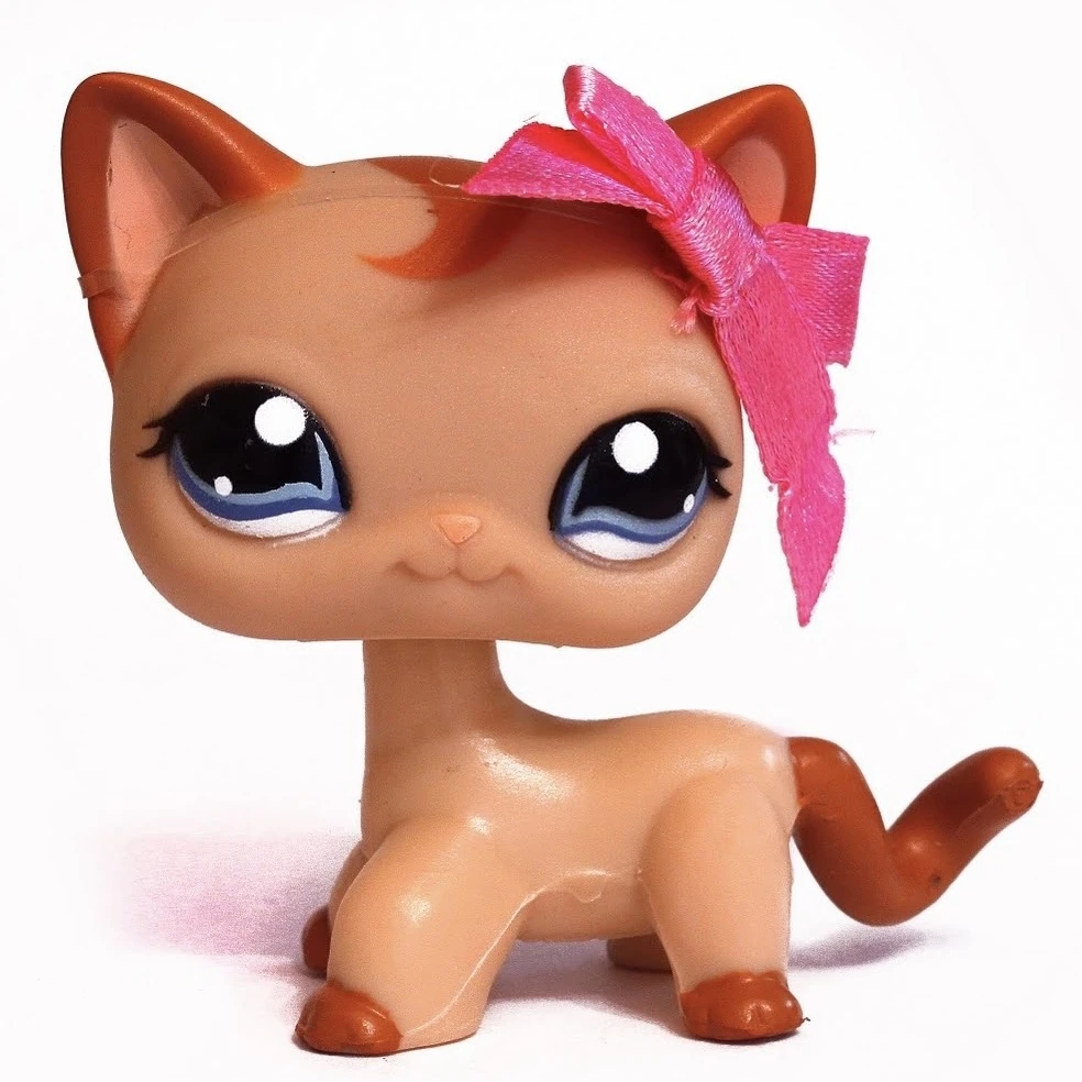 LPS Chat Européen #1024 / 158 - Littlest Pet Shop Authentique - Occasion
