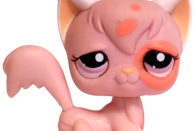 Figurine Littlest Pet Shop LPS #1788 - Chat Maine Coon Authentique HASBRO