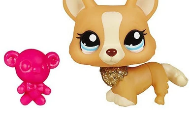 Lot De 4 Animaux LPS Petshop - Chèvre #2299, Lapin #2300, Jack Russell #2301, Cheval #2302 (NIB)