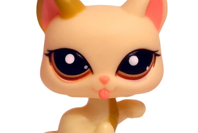 Hasbro Littlest PetShop Gourmand Coon Cat - Figurine pour enfant