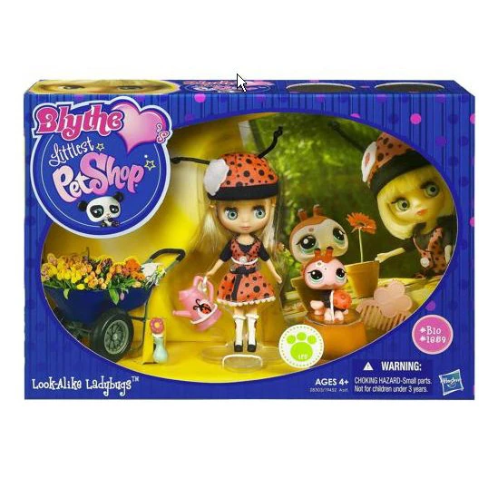 Lot Blythe B10 – Ladybugs + Petshop Coccinelle 1859 – Hasbro