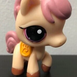 Lot De 3 Figurines Littlest Pet Shop – Chevaux #1879, 1880, 1881 – Hasbro – Authentiques