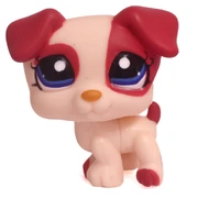 Littlest Pet Shop Dog Jack Russell Terrier 151 Authentic Blemished As