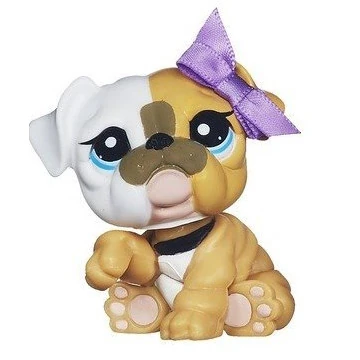 LPS #1765 LITTLEST Petshop Original Authentique Chien Dog Bouledogue Bulldog EUR 26,99 - FR