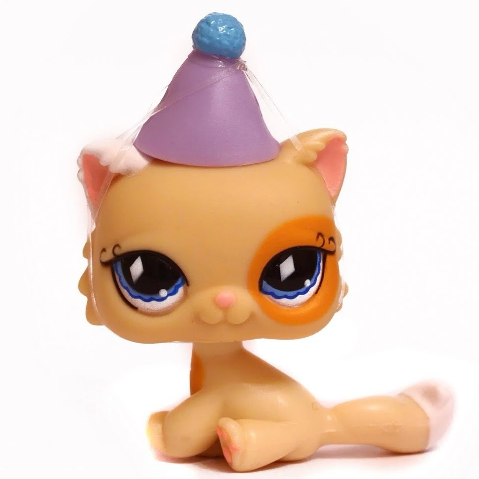 Littlest Pet Shop LPS #1411 - Chat Persan Original HASBRO, Authentique Et Variant