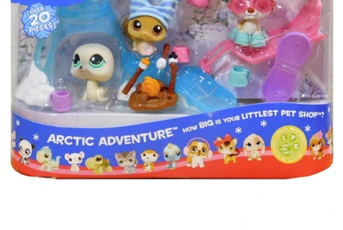 Littlest Pet Shop LPS #855 #856 #857 - Set Stand Limonade - Shorthair - Occasion