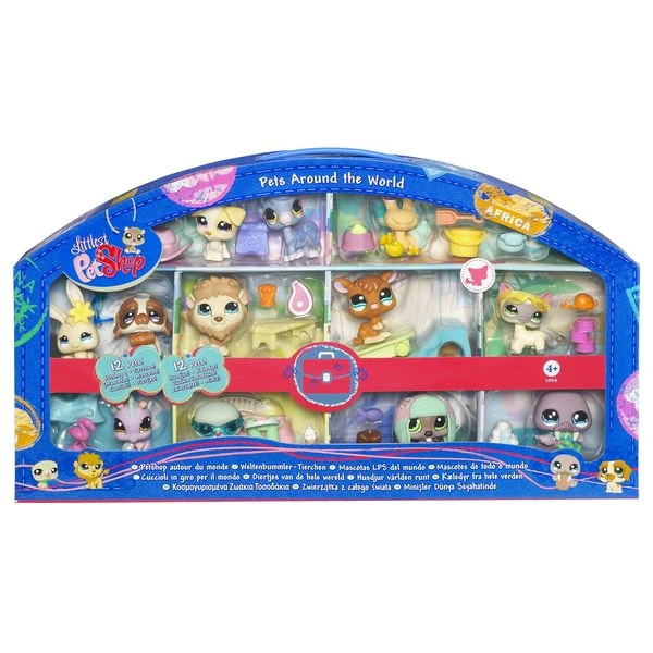 LITTLEST PET SHOP~#1108~#1119~#1116~MASKED Cat~Around The World~In Box authentic EUR 150,00 - ES