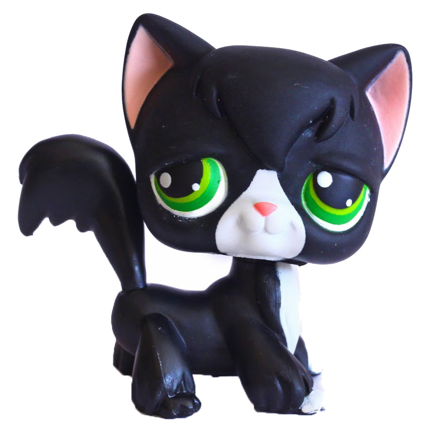 Littlest pet shop black cheap cat