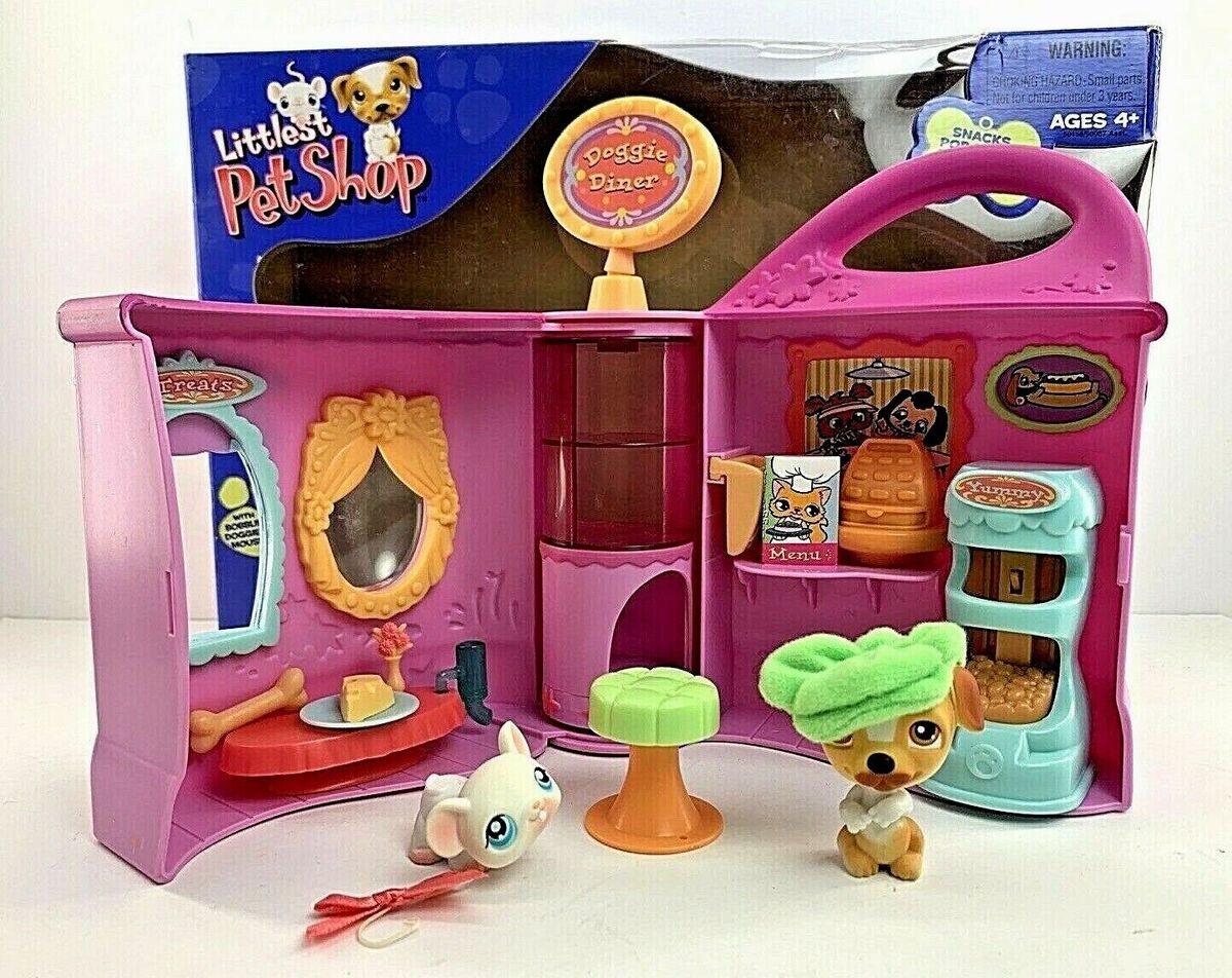 Littlest Pet Shop Playhouse (Pink/Blue)