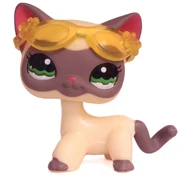 LITTLEST PETSHOP PET Shop LPS cat Shorthair European 1116 Chat Européen Hasbro EUR 35,00 - FR