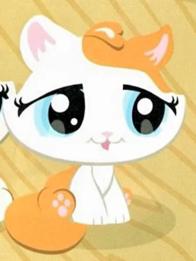 Figurine My Littlest Petshop LPS – Chat Persan N°1953, Hasbro, Occasion, #geektradelpschat