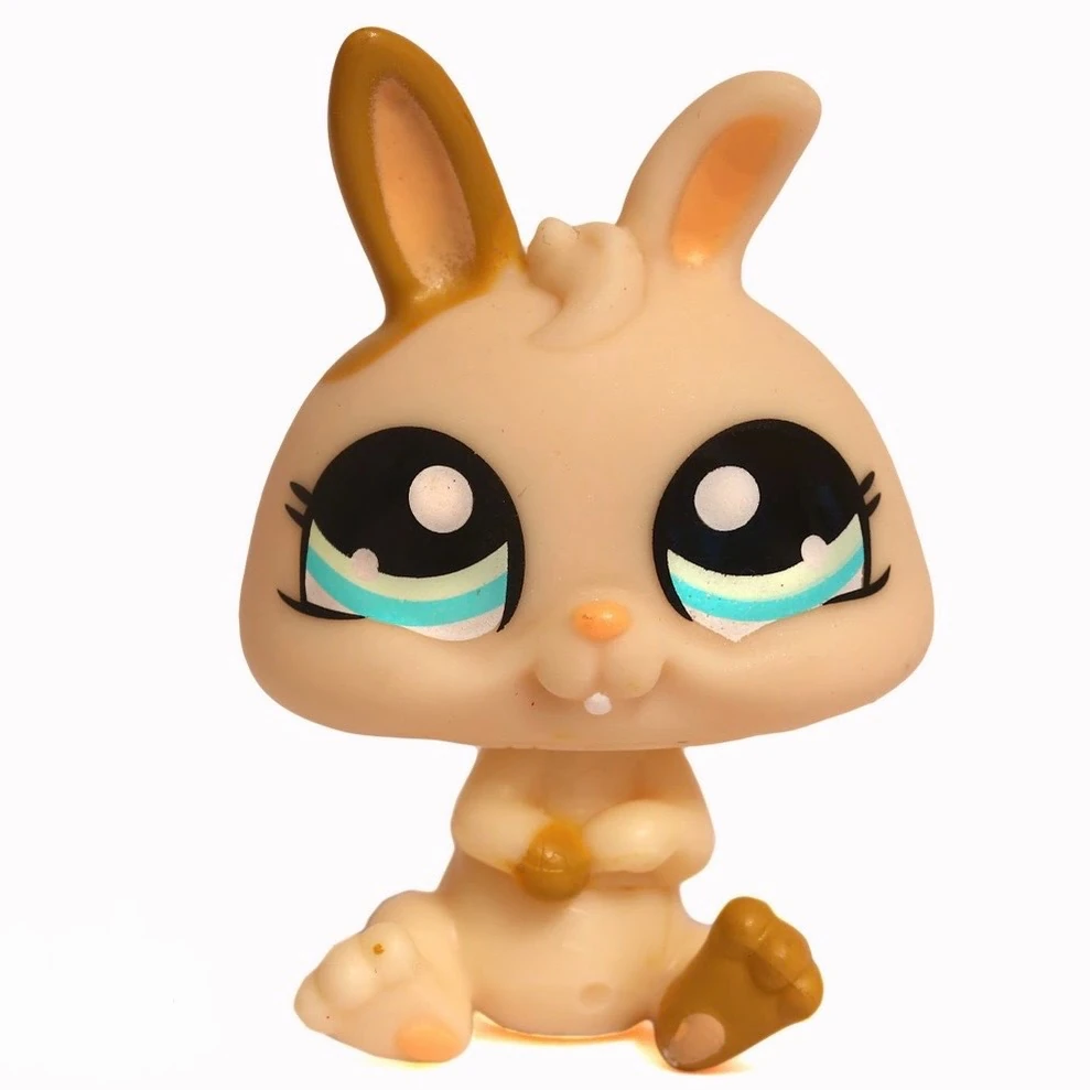 Littlest Pet Shop 1366 Lapin Rose Rare Variante