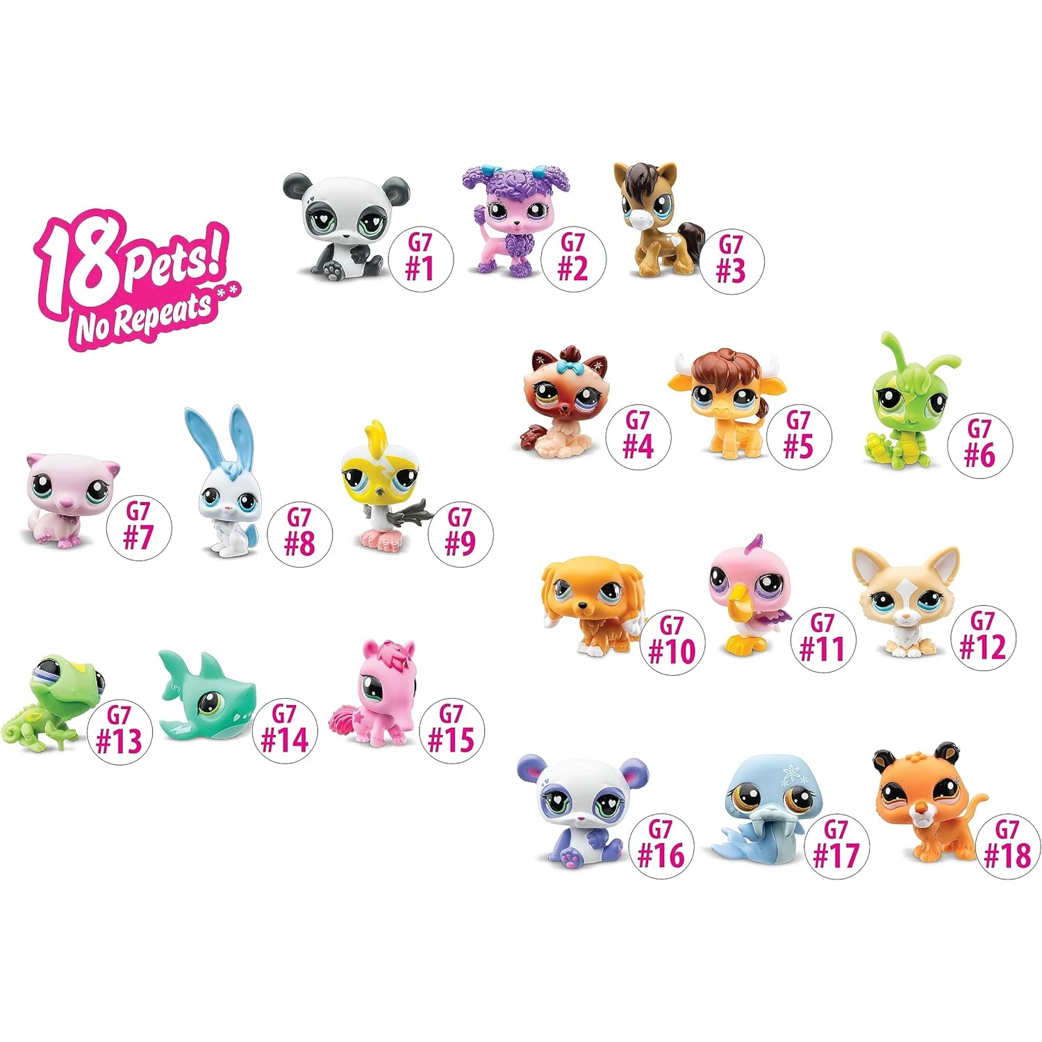 Littlest Pet Shop- Sweet & Stylish Bundle Set - France