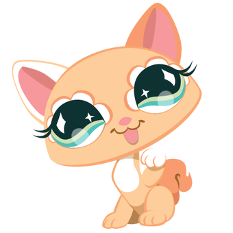Littlest Pet Shop HASBRO #626 – Chat Maine Coon – Original – Authentique