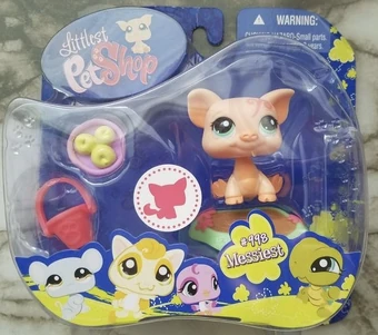 AUTHENTIC LITTLEST LPS 732 pig cochon petshop PET SHOP littlest HASBRO