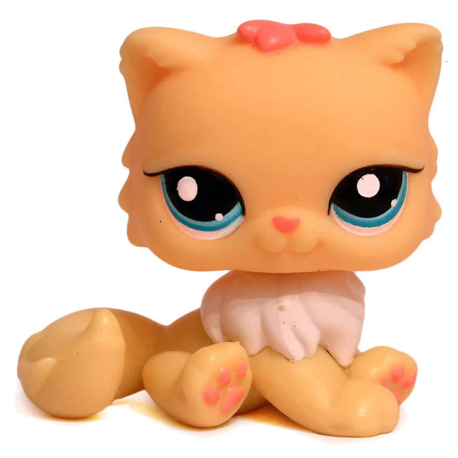 Littlest Pet Shop LPS #1411 - Chat Persan Original HASBRO, Authentique Et Variant