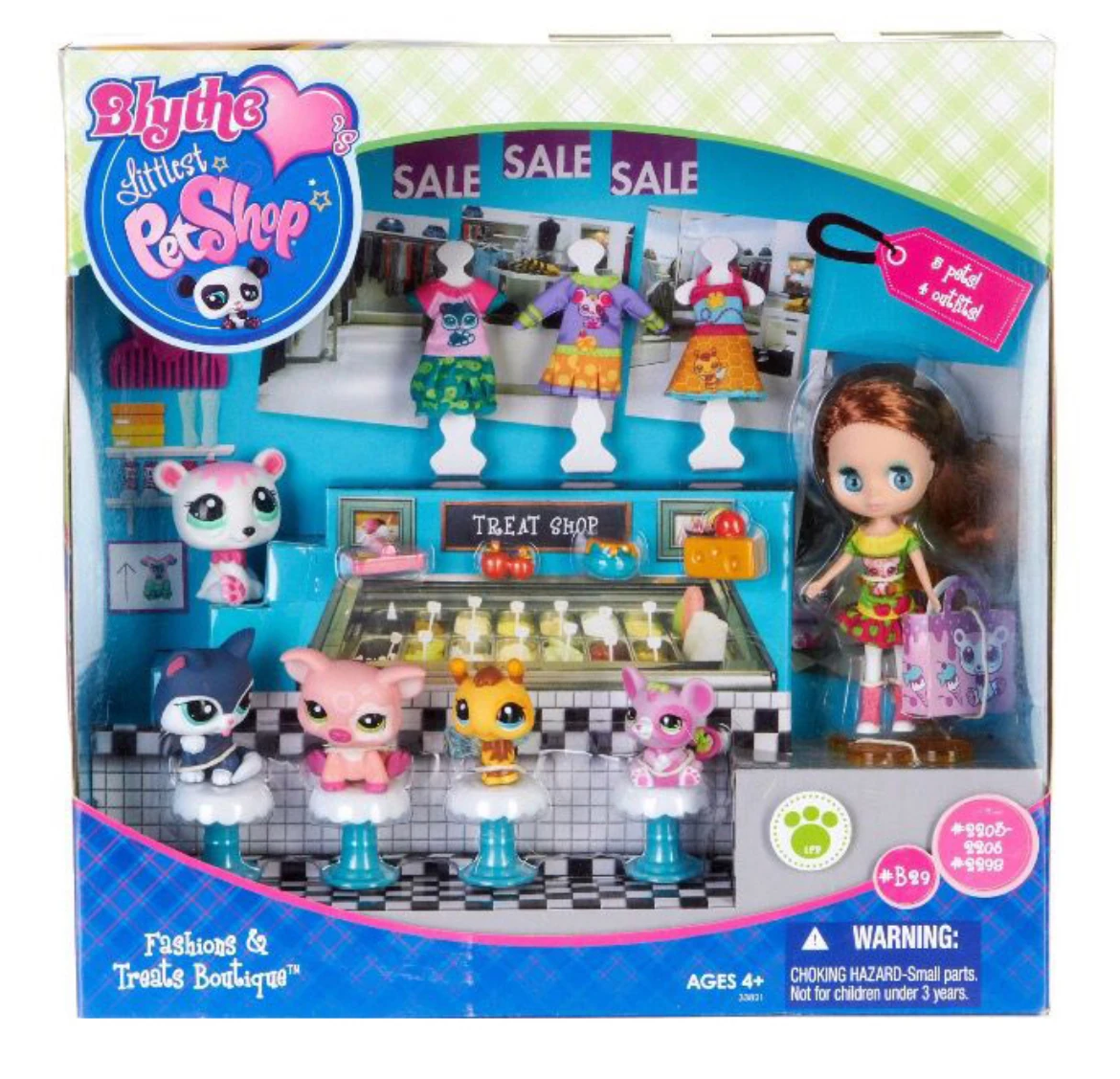 ブライス☆LPSコラボ Littlest Pet Shop Lps 2712 Shimmering Sky Prism Rainbow Wing