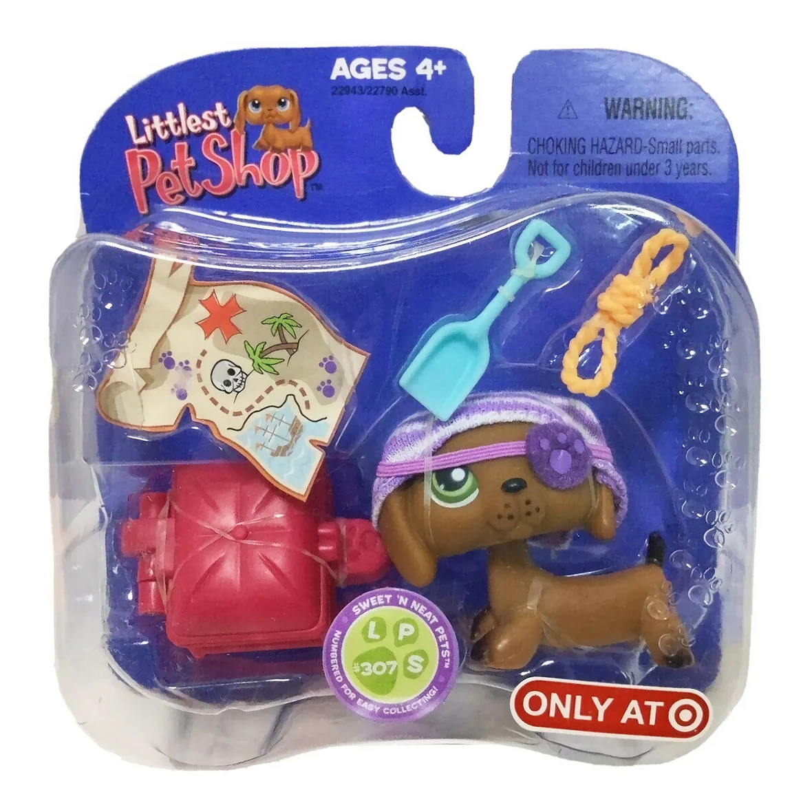 LPS #139 307 LITTLEST PETSHOP ORIGINAL AUTHENTIQUE CHIEN