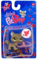Figurine Littlest Pet Shop #1059 Walking Kitty Cat - Original Hasbro LPS